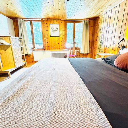 Cozy Apartment In Vintage House In Kandersteg Bagian luar foto