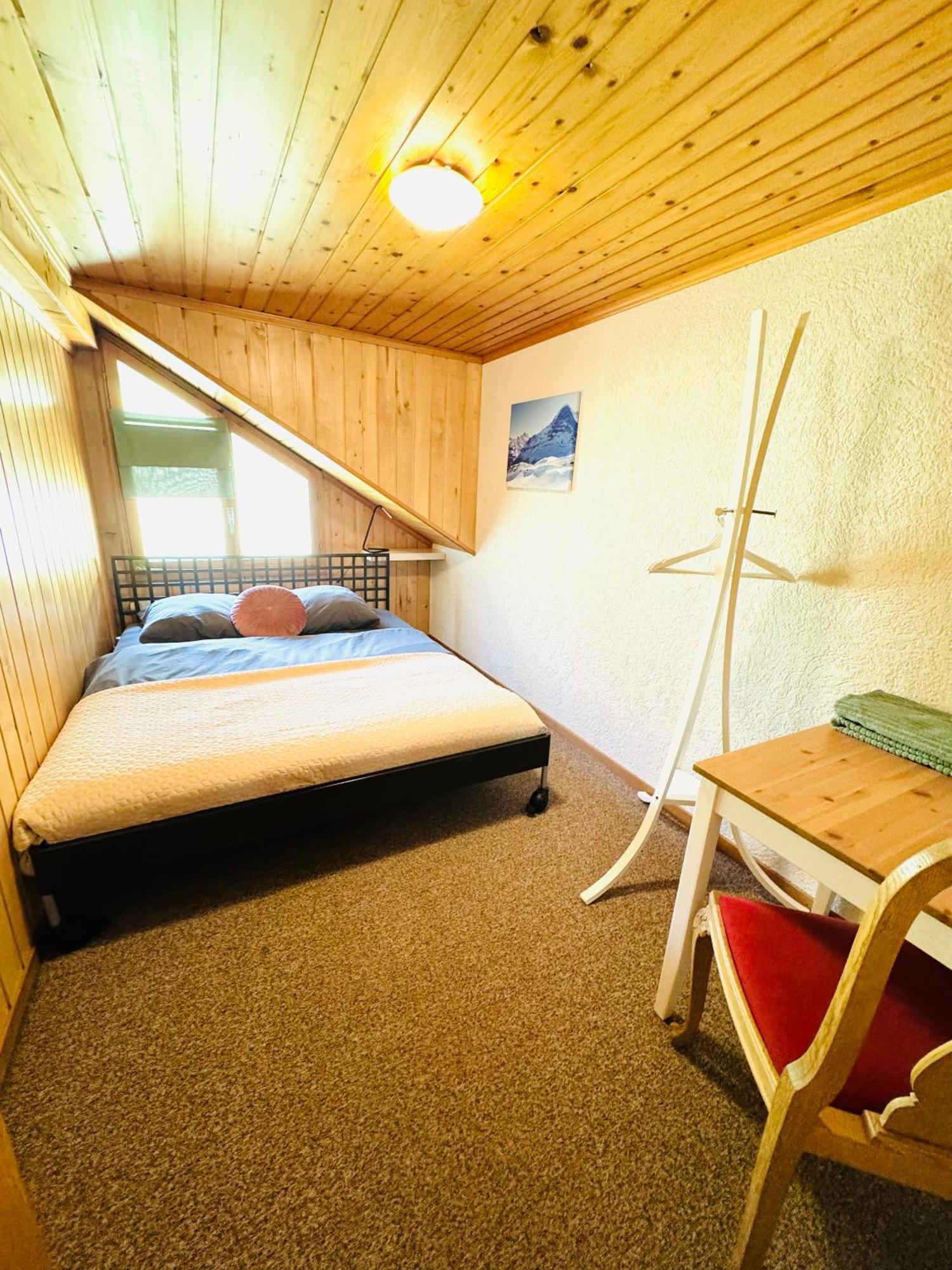 Cozy Apartment In Vintage House In Kandersteg Bagian luar foto